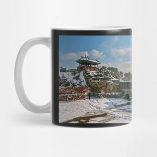 Hwaseong Fortress, Suwon, South Korea. Mug